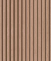 Marburg Travertino Behang met houten latjes - 33397