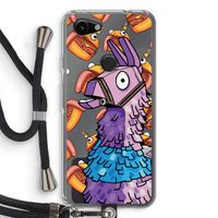 Loot Burger: Pixel 3a Transparant Hoesje met koord