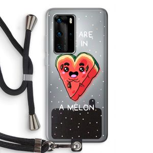 One In A Melon: Huawei P40 Pro Transparant Hoesje met koord