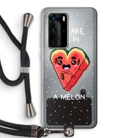 One In A Melon: Huawei P40 Pro Transparant Hoesje met koord