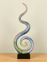 Glasobject multicolor, 34 cm