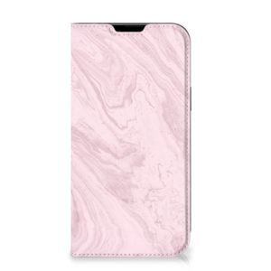 Apple iPhone 14 Plus Standcase Marble Pink - Origineel Cadeau Vriendin