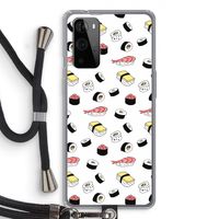Sushi time: OnePlus 9 Pro Transparant Hoesje met koord