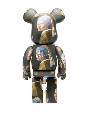 MEDICOM TOY x 1000% figurine Johannes Vermeer Girl - Noir
