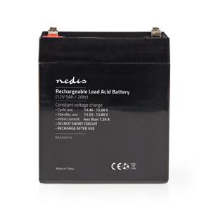 Nedis Oplaadbare Loodaccu | Lead-Acid | 12 V | 5000 mAh | 1 stuks - BALA500012V BALA500012V