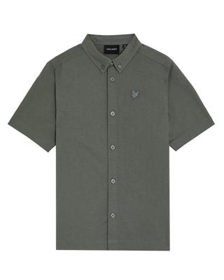 Lyle & Scott zomer blouse S/S jongens - Mercurial groen