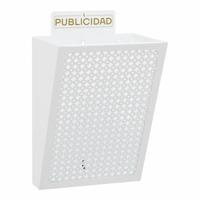 Brievenbus Arregui Wit Staal 22 x 19 x 35,5 cm 3 Onderdelen
