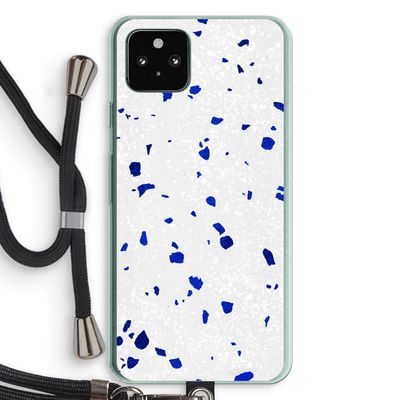 Terrazzo N°5: Pixel 5a 5G Transparant Hoesje met koord
