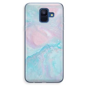 Fantasie pastel: Samsung Galaxy A6 (2018) Transparant Hoesje