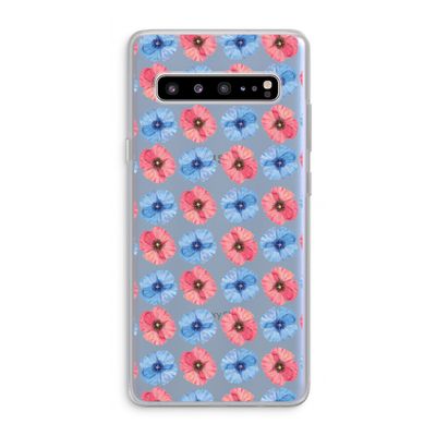 Klaproosjes: Samsung Galaxy S10 5G Transparant Hoesje