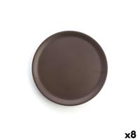 Eetbord Anaflor Barro Anaflor Bruin Aardewerk Ø 31 cm Vlees (8 Stuks)