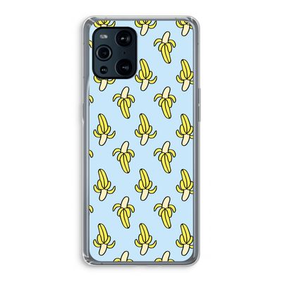 Bananas: Oppo Find X3 Transparant Hoesje