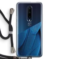 Pauw: OnePlus 7 Pro Transparant Hoesje met koord Pauw: OnePlus 7 Pro Transparant Hoesje met koord