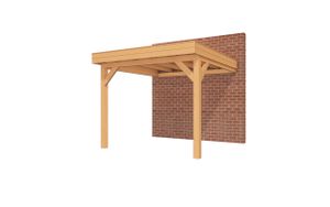 YARD Outdoor veranda SUBLIME Plat dak - 300x300 cm- Plat dak- - YARD Outdoor