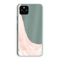 Peach bath: Google Pixel 5a 5G Transparant Hoesje