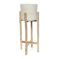 De Chalk Hoge Plantenbak - Beton Naturel Large