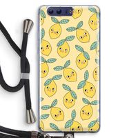 Citroenen: Honor 9 Transparant Hoesje met koord