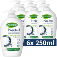 Neutral Vloeibare Handzeep Parfumvrij 6 x 250 ml bij Jumbo