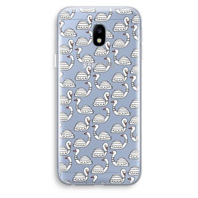 Zwanen: Samsung Galaxy J3 (2017) Transparant Hoesje
