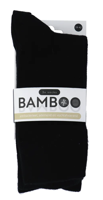 Naproz Bamboo Airco Sokken Zwart 3-Pack 39-42