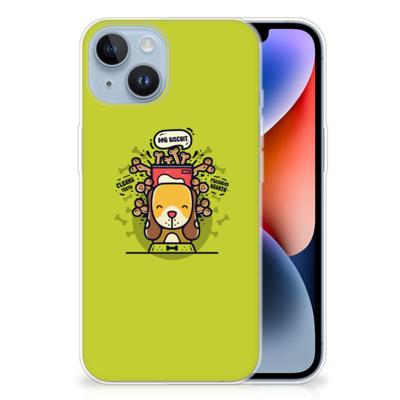 Apple iPhone 14 Telefoonhoesje met Naam Doggy Biscuit Apple iPhone 14 Telefoonhoesje met Naam Doggy Biscuit