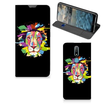 Nokia 2.4 Magnet Case Lion Color Nokia 2.4 Magnet Case Lion Color
