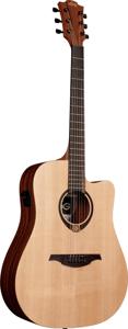 LAG Guitars Tramontane 70 T70DCE Natural elektrisch-akoestische westerngitaar