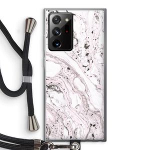 Mengelmoes: Samsung Galaxy Note 20 Ultra / Note 20 Ultra 5G Transparant Hoesje met koord