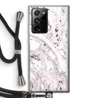Mengelmoes: Samsung Galaxy Note 20 Ultra / Note 20 Ultra 5G Transparant Hoesje met koord