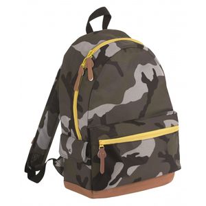 Junior camouflage schooltas rugtas/rugzak 42 cm