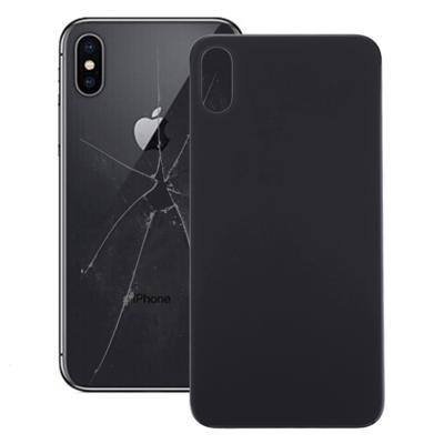 Glas batterij backcover voor de iPhone XS(Black)