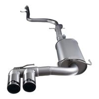 Remus uitlaat passend voor Honda CR-Z 1.5 Hybrid + Diffuser 2531115584C252301HES