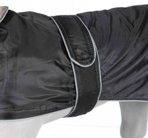 TRIXIE 30517 L Zwart Nylon Hond Jas