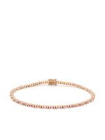 Suzanne Kalan bracelet Linear en or rose 18ct serti de saphirs - thumbnail