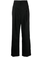 ISABEL MARANT pantalon Staya en laine - Noir