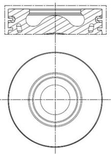 Mahle Original Zuiger 013 PI 00136 000