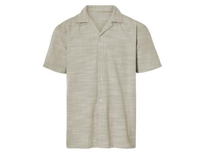 LIVERGY Heren overhemd (Beige, L)