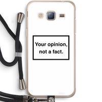 Your opinion: Samsung Galaxy J3 (2016) Transparant Hoesje met koord