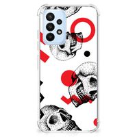 Extreme Case Samsung Galaxy A23 Skull Red