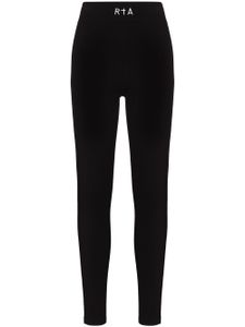 RTA legging taille-haute à logo brodé - Noir