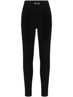 RTA legging taille-haute à logo brodé - Noir