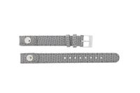 Lacoste horlogeband 2000385 / LC-05-3-14-0009 / GR Leder Grijs 12mm + grijs stiksel - thumbnail