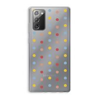 Bollen: Samsung Galaxy Note 20 / Note 20 5G Transparant Hoesje