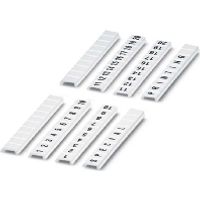 ZBF 3,5,LGS:1-10  - Label for terminal block 3,5mm white ZBF 3,5,LGS:1-10 - thumbnail