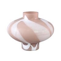 Nuhin Vaas Creme/Wit