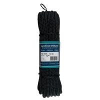 U-rope Landvast Deluxe Met 40 Cm Oog 12 Mm X 12 M Zwart Default