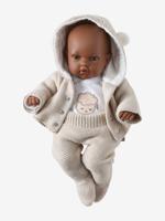 3-delige kledingset voor pop beige 3-delige kledingset voor pop beige