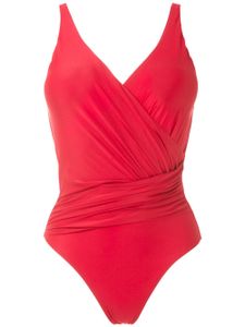 Lygia & Nanny maillot de bain Maisa à design drapé - Rouge