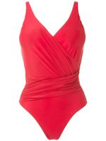 Lygia & Nanny maillot de bain Maisa à design drapé - Rouge