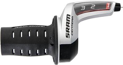 SRAM twist grip shift. centera 3-sp left micro